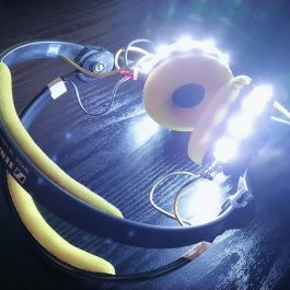 Headphone Lightning LEDキット 両耳